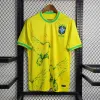 Brasils Soccer Jerseys Pele Ronaldo Ronaldinho 2024 Homens Kit Kit Mulheres Brasil Meninos Uniforme Vini Jr Rodrygo Versão do Jogador 20 21 22 22 22 24 25 Camisa de futebol GK