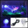 Afstandsbediening kleurrijke RGB LED-aquarium aquarium vissen tank onderdompelende led spotlight verlichting onder water lamp EU-plug 110-240V