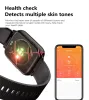 Zegaś kobiety ciemnozielone inteligentne zegarek Nowy Bluetooth Call Sports Fitness Tracker para elektronicznego zegarek monitorowanie tętna prezent dziewczyna