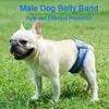 XS-2xl Réutilisable Dog Diaper Lavable Male Band Band Veage étanche PETS PETES COUPE POUR LES GRANDES CHIEN