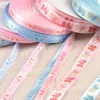 6 Yard/Lot Mix Pink/Blue Baby Ribbons Trit Lace Set для лука