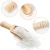 Candy Spoon Salt Accessories Spoons Milk Spices Scoop 1020pcs Bath Seasoning Mini Powder Träkaffe te SCOOPS 240410