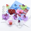 10 Pieces Butterfly Orchid Plastic Flower Wedding Decorative Diy Gifts Box Scrapbooking Home Decor Artificial Plants Cheap