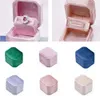 Delicate Handmade Vintage Velvet Pendant Necklace Boxes Gift Box Storage Ring Boxes Jewelry Packaging High-quality