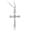 Nieuwe gepersonaliseerde cross zirkoon hanger ketting dames veelzijdige sieraden