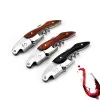 Wine Opener, Professional Waiters Corkscrew, Bottle Opener and Foil Cutter Gift for Wine Lovers