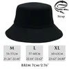 Big Head Man stor storlek hink hattar pojke 60-63 cm plus size Summer Fisherman Cap Womens 54-57cm Pure Cotton Panama UPF50 Sun Hat 240410