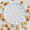1 pcs stampo in silicone trasparente ad alta trasparente per cookie per bambole in miniatura stampo per biscotti argillosi bigotti bambo
