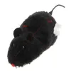 1 adet saat rüzgarı komik koşan fare faresi hareket kuyruk kedi yavrusu prank oyuncak hediyesi