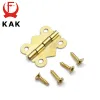 10pcs KAK 20mm x17mm Bronze Gold Silver Mini Butterfly Door Hinges Cabinet Drawer Jewellery Box Hinge For Furniture Hardware