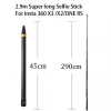 Sticks 290cm Fibre de carbone scellant Stick Stick Selfie Insta360 x3 One X2 RS ACCESSOIRE DE CAMERIE GOPRO 11 DJI Action 3 Selfie Stick