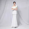 Urban Sexy Dresses Korean Long One-piece Evening Reception Playing Party Dress Self-wedding Shoot Guest Review Many Mermaid Elegant Bridesmaid Prom 24410