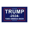 2024 Flaga kampanii Trump Banner USA Flagi Keep America Znowu Great Ivanka Household Garden Materiały 150x90cm 0410