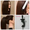 80%di veri capelli castani in vendita mannequino fittizio mannequi mannequin head acconciature addestrando manichini di acconciatura per capelli manuli