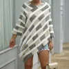 2023 Fringe Bohemian Poncho Femme Vêtements de tricot d'hiver Plaid Plaid Irrégulet Casual Estaby Cape Vintage Panks Vintage
