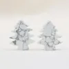 Dekorativa figurer 2BG9529 Natural Crystal Stone Mini Green Dongling Christmas Tree Decoration liten gåva