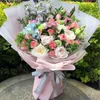 10pcs/Set Tissue Paper DIY Craft Pearl Paper Flower Wedding Party Home Decorations Material Easter Wrap Paper Scrapbook Supplies