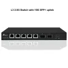 Switches L3 Managed 5 Ports 2.5Gb POE Switch with 2*10G SFP+ Uplink Non POE Available Multi Gigabit LAN 2500Mbps