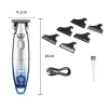 Trimmers Original Kemei 0mm professioneller Haar Trimmer für Männer Elektrische Bart Haar Clipper Barber USB wiederaufladbares Haarschnittmaschinen -Trimer