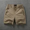 Short masculin avec poches à fermeture éclair stretch stretch short golf short coton coton vêtements d'été