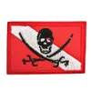 SCUBA Diving Flag Patch Diver Down Flag Badge Diving Present broderad Iron-On Patch för Diver Gear Bag Backpack Clothes Hat DIY