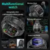 Watches Lige New Smart Watch 1,96 tum skärm 420 mAh Bluetooth Call Voice Assistant Watch Sports Fitness Waterproof Smartwatch för män