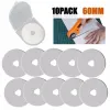 10pcs 28/45/60mm Rotary Cutter Blades Circular Cutting Patchwork Fabric Leather Refill Blades Replacement Sewing Quilting Tool