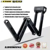 Etook Bicycle Fold Lock Strongest Anti Theft MTB Lock with Keys Heavy Duty Motorcycle Lock For E-Bike Scooter