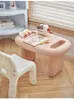 Noordse woonkamer Plastic kleine tafels Kinderkamer Studie Kantoor Bureaus Manageer Writing Desk Kindergarten Furniture Educatief