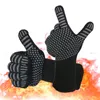 Hot New BBQ Grilling Cooking Gloves Extreme Heat Resistant Oven Welding Gloves High Quality Kitchen Barbecue Glove