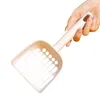 Dorakitten Color Coul Cat Litter Plastique Plastic Portable Pet Litter Scoop Kitten Scooper avec support de nettoyage pour animaux de compagnie