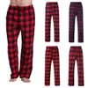 Pantaloni da cargo della tuta uomini casual a quadri sciolti sport plaid pantaloni da uomo abbigliamento pantaloni sportivi joggers pantalone 240408