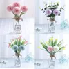 Artificial Flowers Chrysanthemum Ball Silk Hydrangea Flowers Home Office Wedding Christmas Garden Decor wholesale