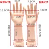 1Pair Female Mannequin Hand Display Women Watches Rings handskar armband smycken Handarmmodell för butik