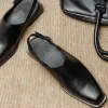 Stivali uomini sandali neri sandali scarpe di punta quadrata per uomo matrimonio pudici casual business scarpe spedizione gratuita