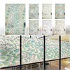 Window Stickers 40-120cm Spring Flowers Film Glass Privacy Protection Stained Films Office Home Decor