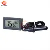 Mini Dijital FY-12 Nem Metre Termometre Higometre Sensör Gösterge LCD Sıcaklık Buzdolabı Akvaryum İzleme Ekran