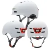 2022 Nowy lampa Cycling Smart Tail Light Rower Adult Helmet Electric Rower MTB Road Scooter for Sport Urban Hełm