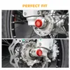 NICECNC Motocross Front Rear Wheel Axle Nut Screw Bolt For BETA RR RRS RR-S 2T 4T 125-498 200 250 300 350 390 RACING STANDARD