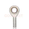 1PC M10 SA10T / K Trou 10 mm Fish Métrique Eye Eye externe Ends Fil mâle Boule Oscillant joint à la main gauche droite