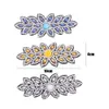 3pcs Diy Diamond Painting Hairpin Girl Gift Gift Coil Clip Fleur Fleur Barrette Hair Hair Handmade Art Hairpin Hair Style Coiffe