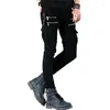 Men's Jeans 2024 Casual Biker Fashion Design Skinny Hiphop Men Pants 29-36