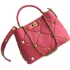 Bolso de cuero diagonal un lingge diseñador de moda Walenttiino Bolsa de mujer Cadena de ovejas Bolsas grandes Capacidad Costa Cross Cross ZG4K