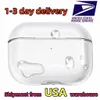 США запас для Apple Airpods Pro 2 2 -го поколения Airpod 3 Pros Аксессуары для наушников Solid TPU Силиконовая защитная навеса для наушников.