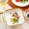 Krydda maträtt vit präglad keramisk krydda smaksås dispenser middag liten platta senap sushi vinäger soja kök bordsartiklar