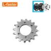 28T Bicycle Fixed Sprocket Chain Wheel 16 Teeth Fix Gear Bike 25 Tooth Chainwheel For #410 Bicycle Chain