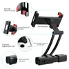 حامل سيارة الكمبيوتر اللوحي سادة خلفية للسيارة لأجهزة iPad 2/3/4 الهواء 7-11 'Universal 360 Rotation Bracket Back Seat Mount Handrest PC