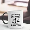 World Greatest Lawyer Becher 11oz Keramik lustiger Richter Rechtsanwalt Geschenkbecher Papa Vater Mama Mom Geschenkbecher