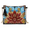 DIY Special Diamond Painting Pouch Peafowl Butterfly Flower Leather Chain Bags Women Storage Bag Diamond Embroidery Wallet Pouch