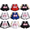 Boîtres shorts adultes enfants grappling combattre entraînement combat trunks club pantalon uniforme mma muay vêtements thai imprimer patchworkxs-xxxl